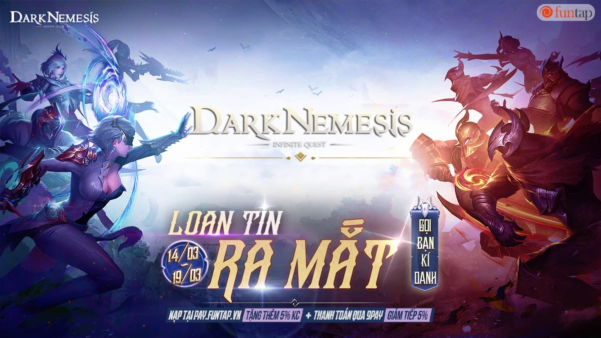 『HƯỚNG DẪN』CÁC PHE PHÁI VÀ TĂNG LỰC CHIẾN TRONG GAME DARK NEMESIS: INFINITE QUEST 