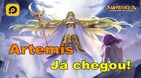 Deusa Artemis-chegou em Saint Seiya awakening