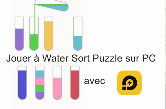 Comment jouer à Water Sort Puzzle sur PC