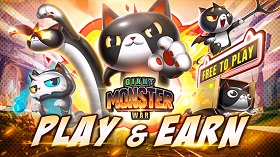 Giant Monster War : เกมมือถือ P2E แนวจัดทีมพาฮีโร่ไปสู้กับน้องแมวเหมียว