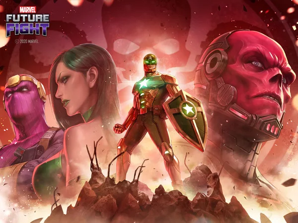 網石《MARVEL未來之戰》推出秘密帝國更新 揭露美國隊長全新驚人造型