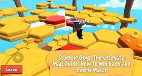 Stumble Guys: The Ultimate Map Guide, How to Win Every Match (Part 1)