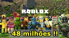 48 milhões !! Roblox teve grande usuários ativos em Setembro