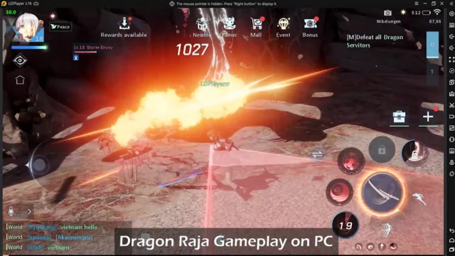 Dragon Raja di PC: Best Emulator&Settings (60FPS)