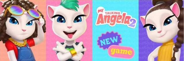 Играть в «Моя Говорящая Анджела 2 | My Talking Angela 2» бесплатно на пк