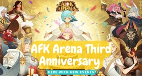 AFK Arena Third Anniversary is here with New Events, Heroes, and Rewards