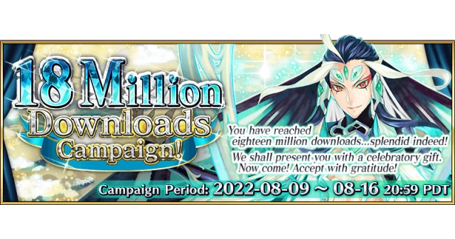 Fate/Grand Order Ooku Rerun and 18Mil Downloads Campaign Guide