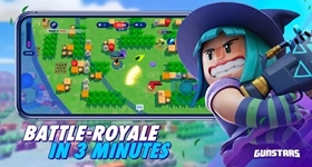 Entre nos campos de batalha em Gunstars - Battle Royale! Dicas e como iniciar no jogo