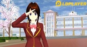 Bermain Game Open World, SAKURA School Simulator di PC!
