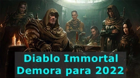 Data de lançamento de Diablo Immortal demora para 2022