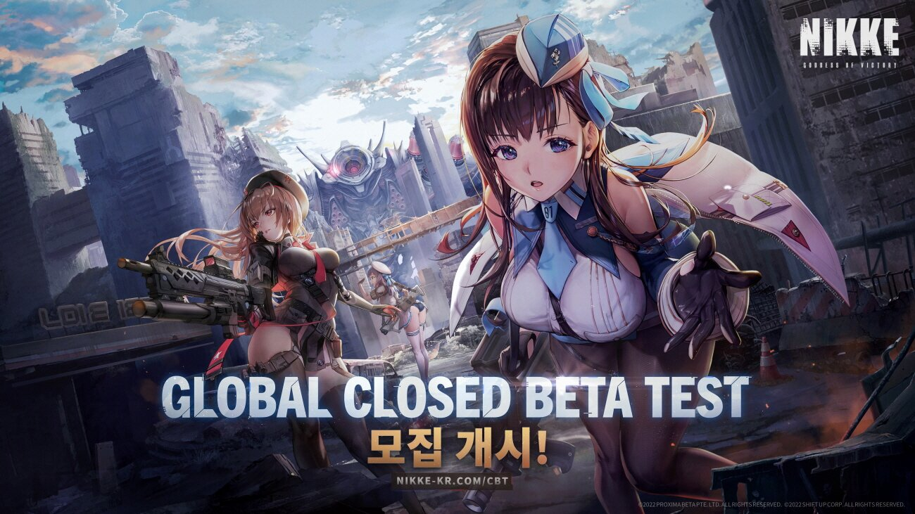 시프트업 기대작 '승리의 여신: 니케', CBT 모집