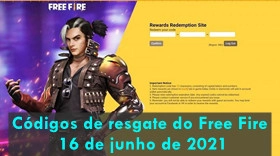 Como usar códigos de resgate do Free Fire facilmente hoje (16 de junho de 2021): guia passo a passo para iniciantes