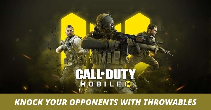 How to knock your opponents using throwables in Call of Duty Mobile