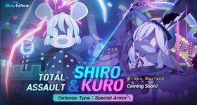 Blue Archive Total Assault Shiro & Kuro Urban Warfare is Here