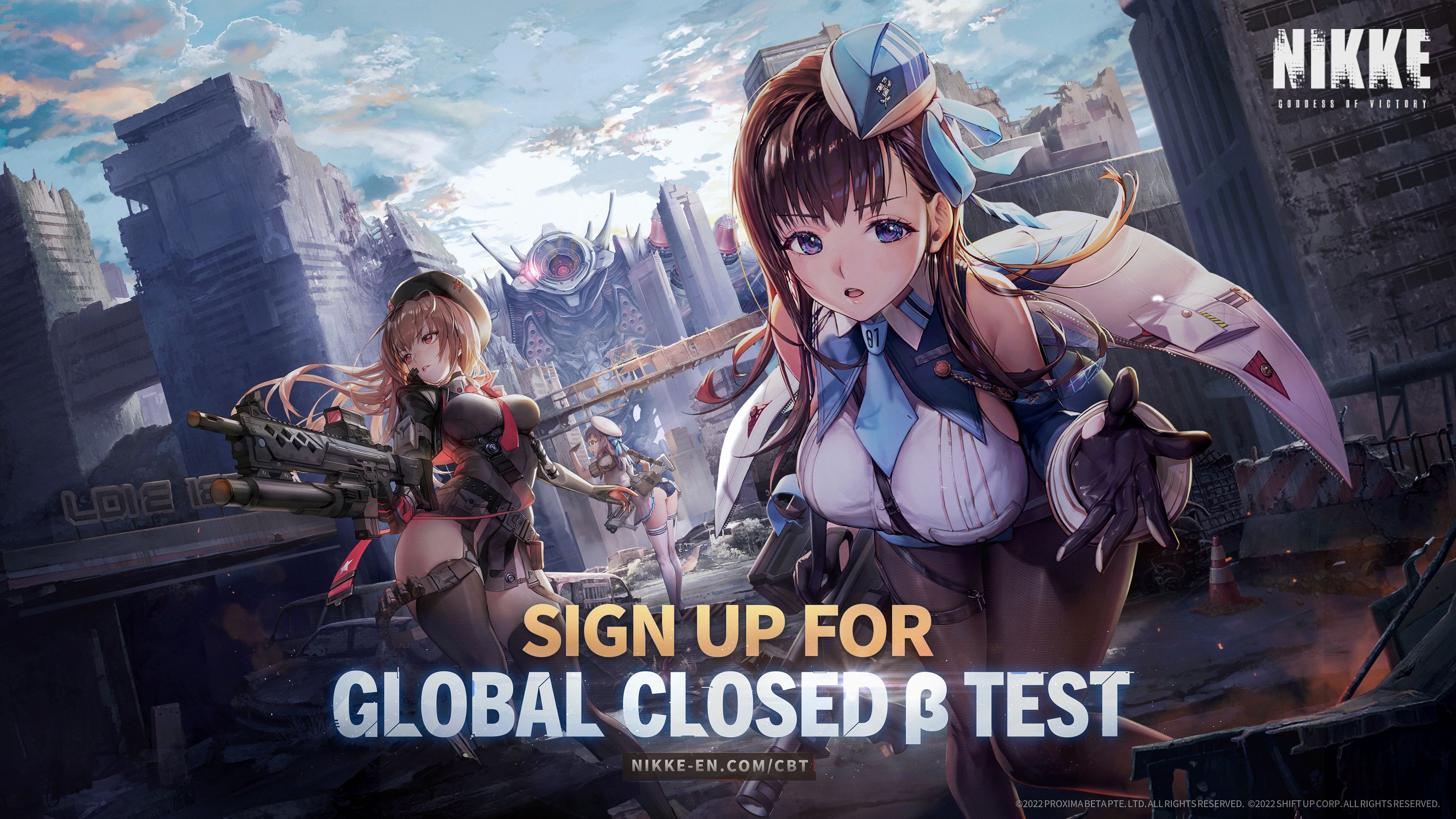 Nikke: The Goddess of Victory Global Closed Beta Test Registration Opened Now