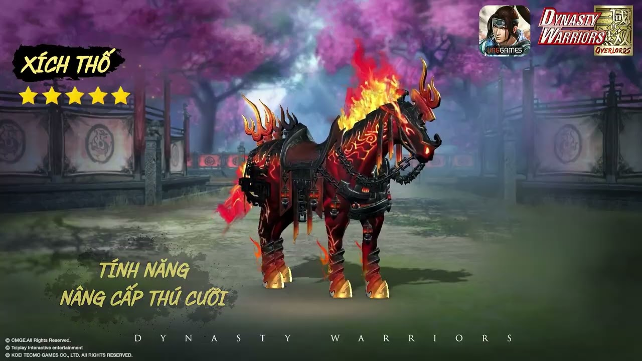 『HƯỚNG DẪN』REVIEW TÍNH NĂNG THÚ CƯỠI TRONG DYNASTY WARRIORS: OVERLORDS VNG