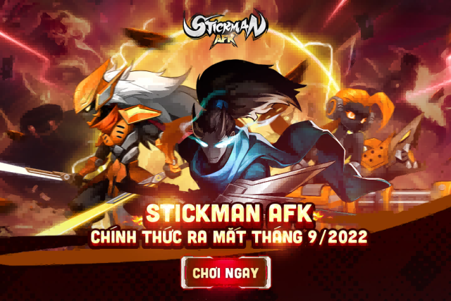 『GAME MỚI』Stickman AFK: Liên Minh Bóng Đêm Vplay - Đánh giá sớm bom tấn người que sắp được ra mắt trong cuối tháng 9 này