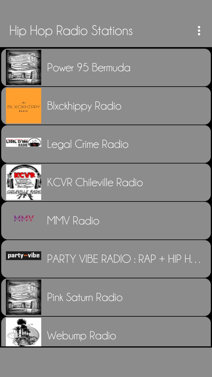 Hip Hop Radio Stations