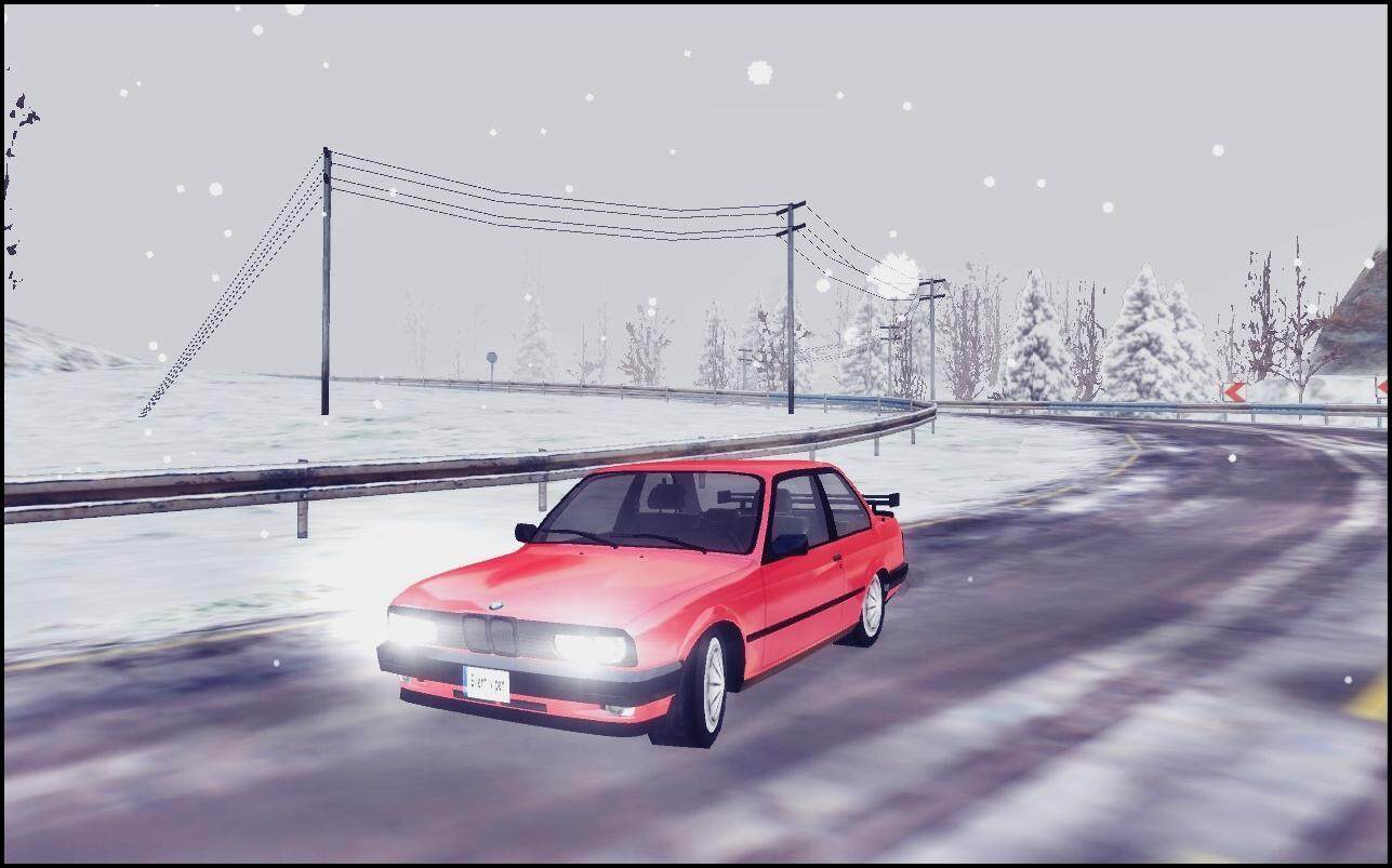 M4 E30 Snow Drift & Driving Simulator