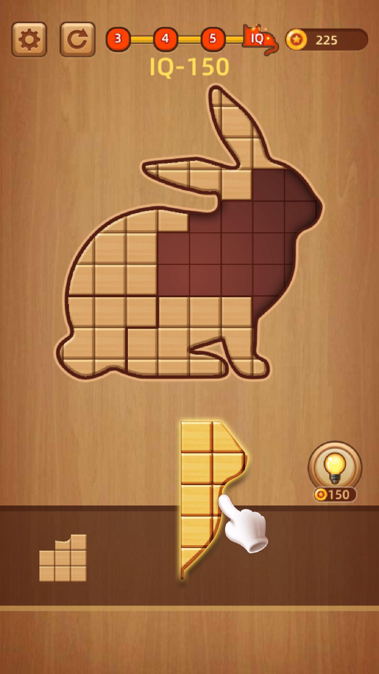 BlockPuz 2: Wooden Blocks Game