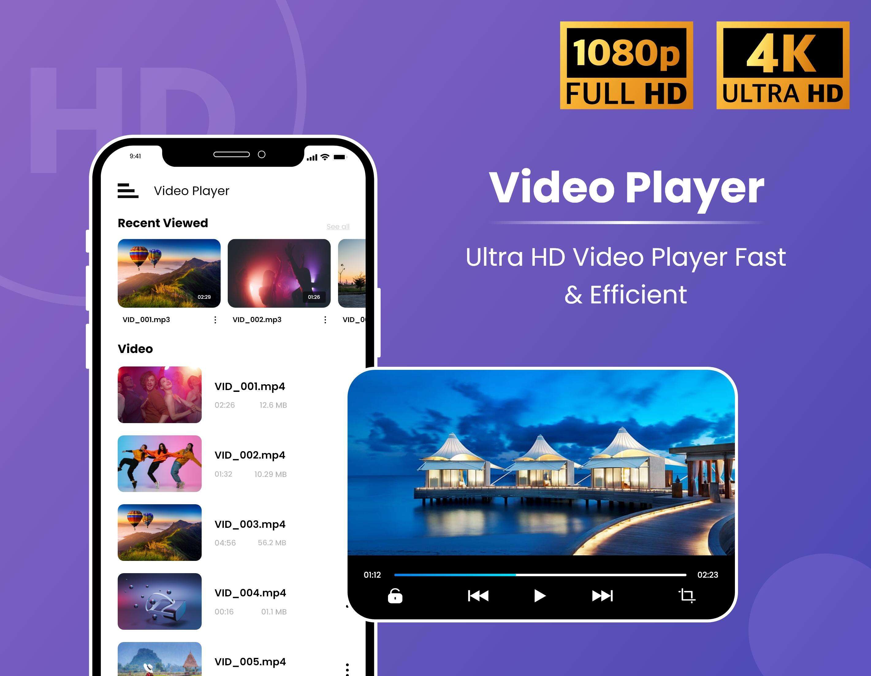 Full HD Video Player - Vidmot