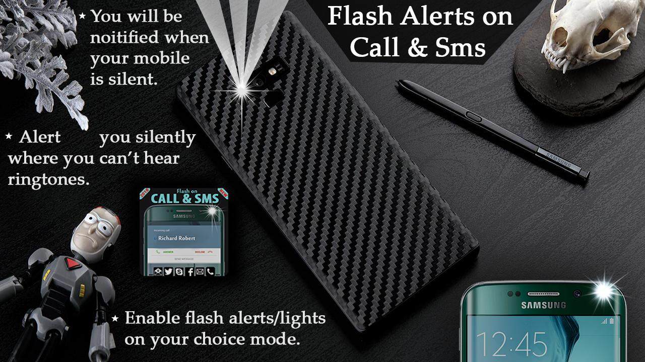 Flash On Call and SMS Alerts