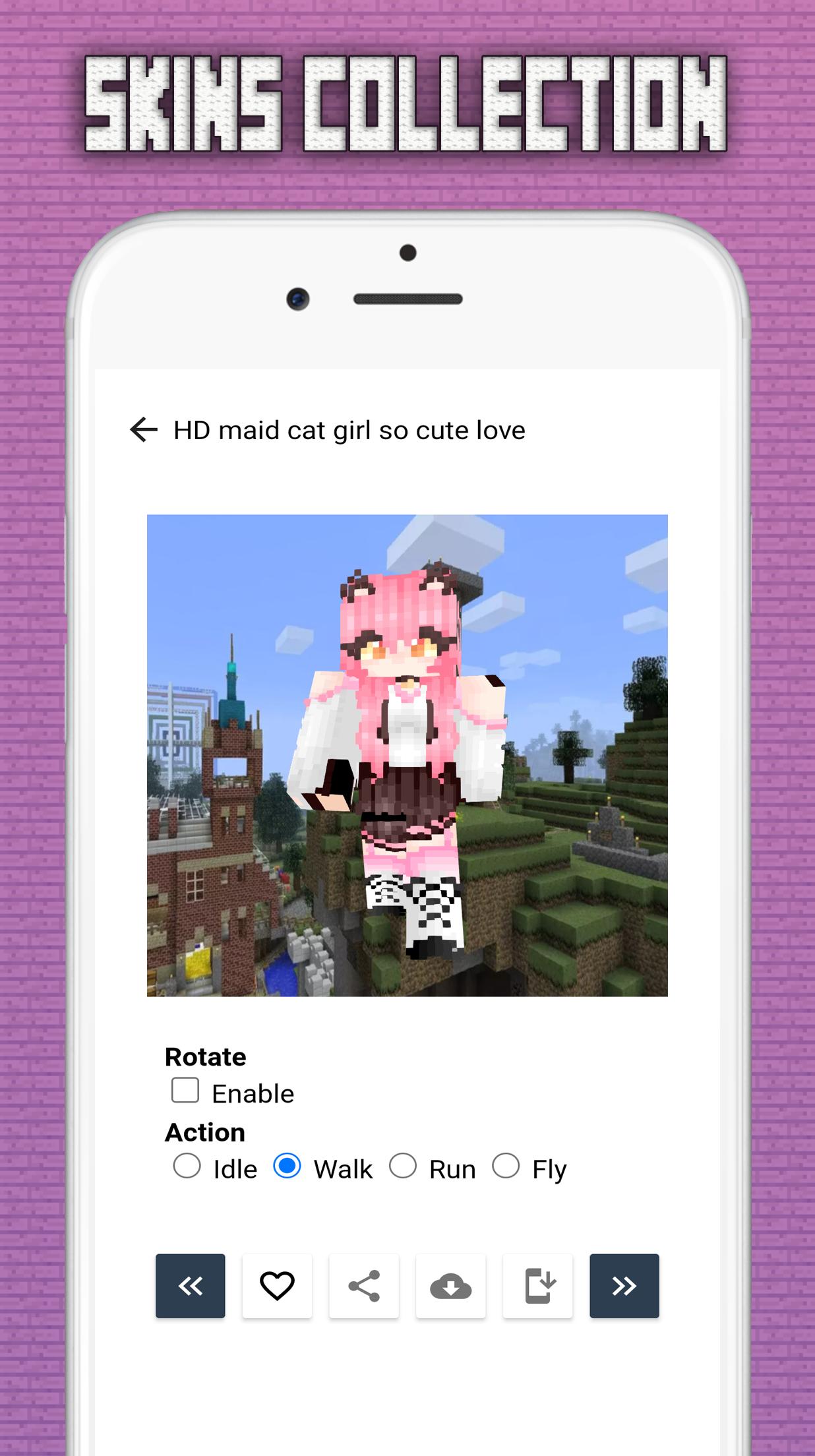 Cute Girls Skins For Minecraft