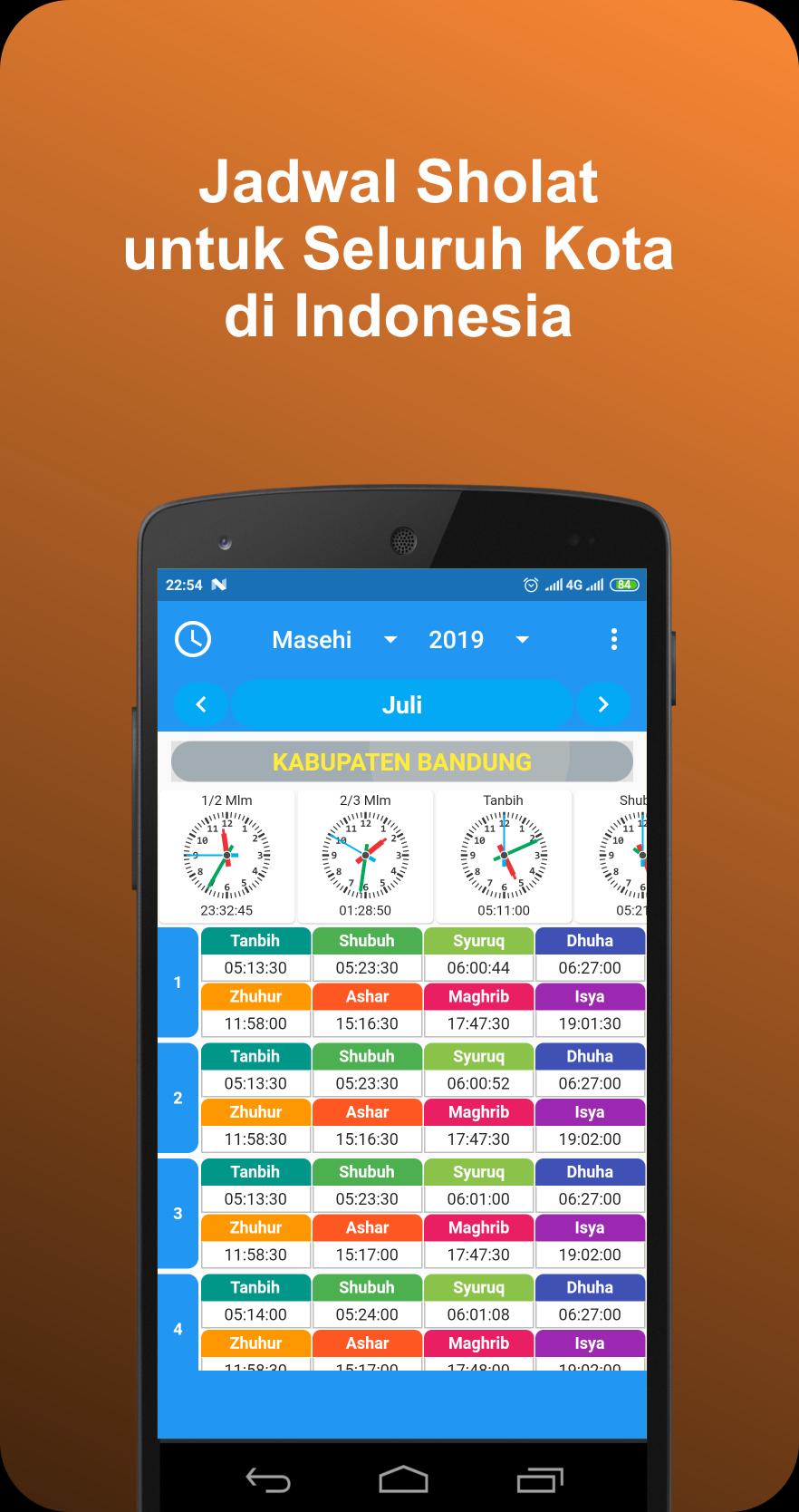 Kalender Indonesia dan Jadwal 