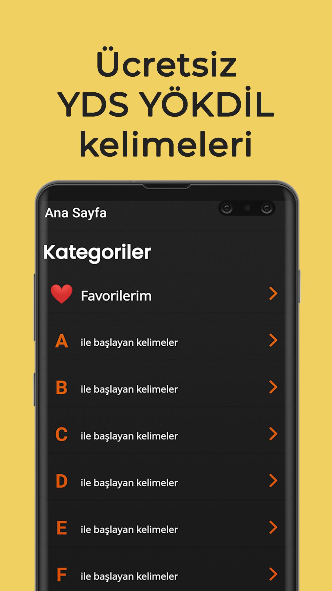 YDS YÖKDİL Kelimeler