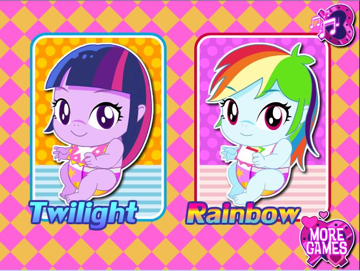 My Little Pony - Twilight And Rainbow Babies