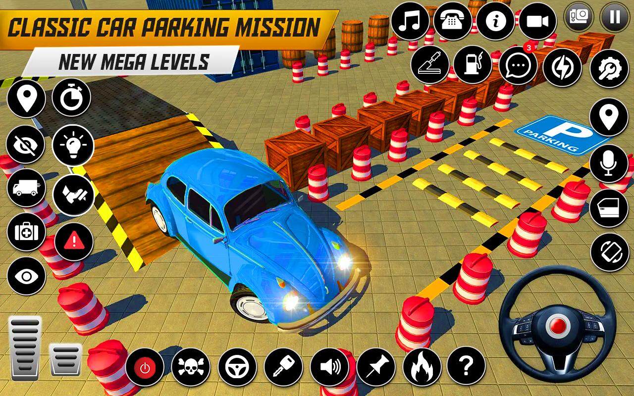 Prado Car Parking 3D Games