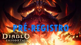 Pré-registro de Diablo Immortal, a mais nova empreitada da Blizzard para a série Diablo nos dispositivos móveis