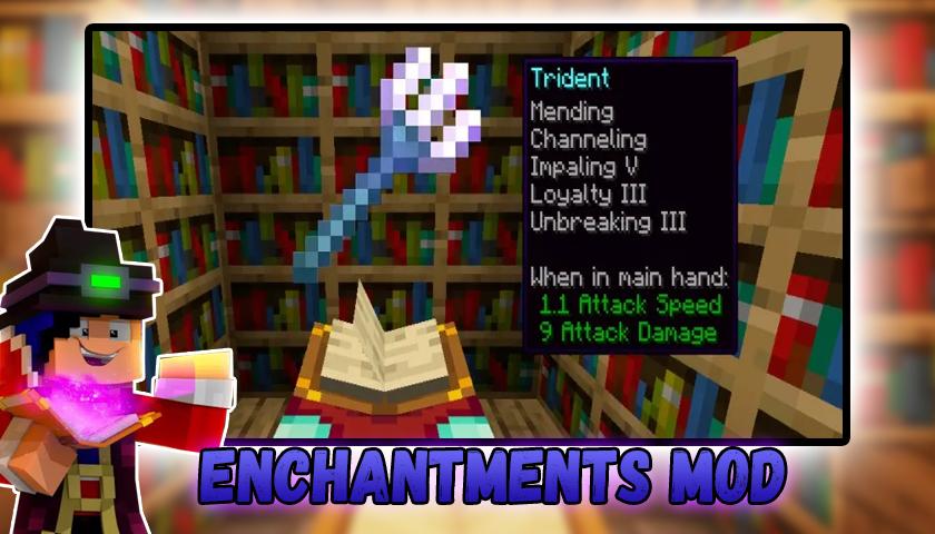 Enchantments Mod for Minecraft