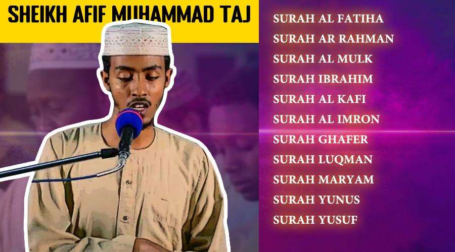 Afif Muhammad Taj Quran Ofline