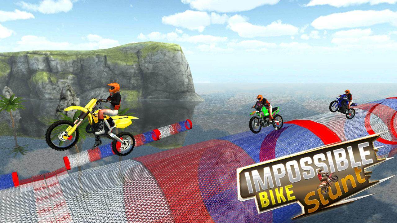 Impossible Ramp Bike Stunts