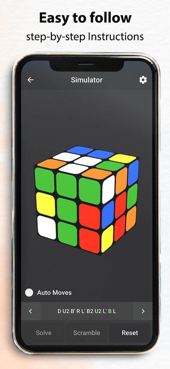 Cách giải Rubik : Cube Solver