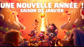Clash Royale : Récompenses de la saison de la Nouvelle Année
