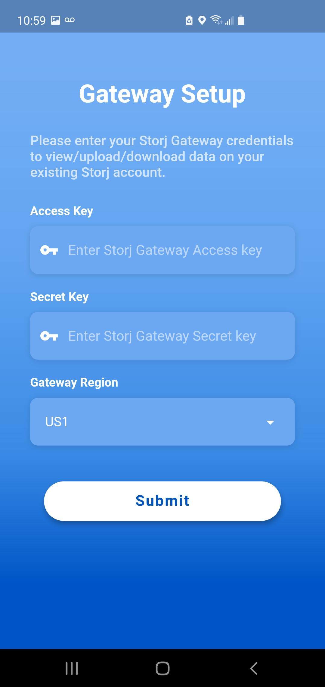 Storj Mobile