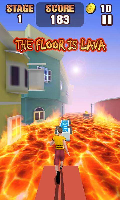 The Floor Is Lava