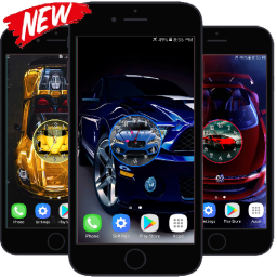 Car Clock Live Wallpaper HD