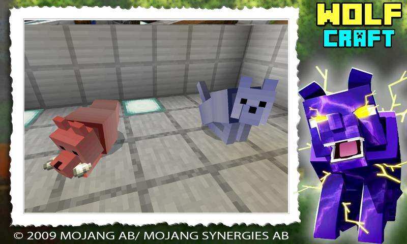 Wolf Craft Mod & Add-on MCPE