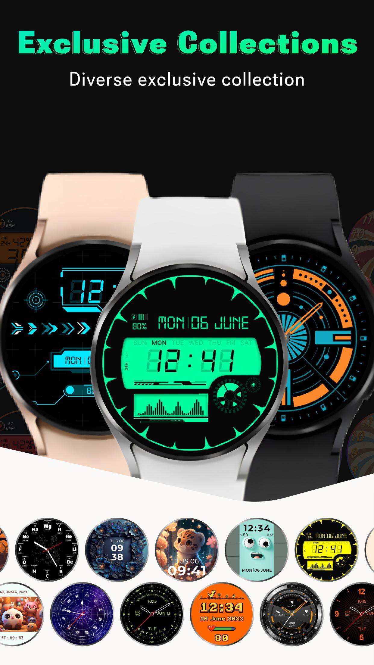 Smart Watch Faces Gallery App