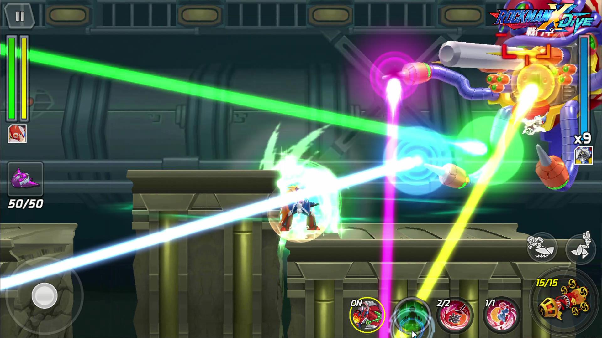 《ROCKMAN X DiVE》經典BOSS回歸「BOSSRUSH」,戰力升級全面應戰