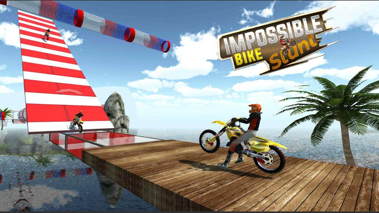 Impossible Ramp Bike Stunts