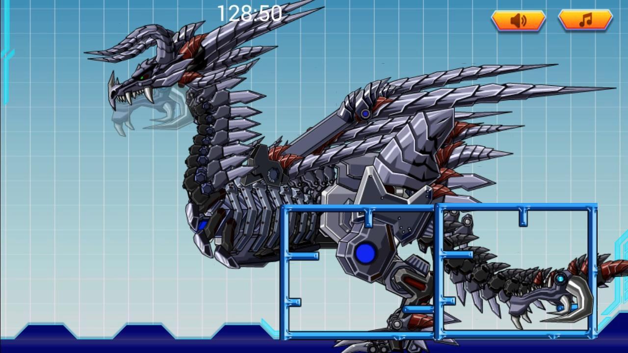 Robot Ultimate Dark Dragon - A