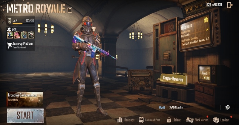 Metro Royale Game Mode in PUBG Mobile Season 16