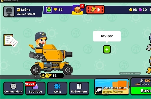 Comment jouer à Super Tank Éclair sur PC