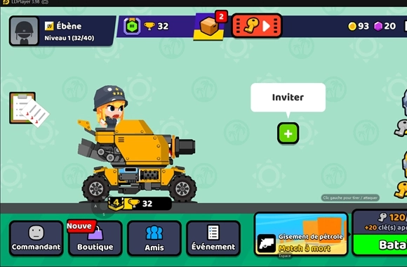 Comment jouer à Super Tank Éclair sur PC
