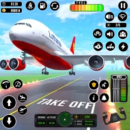 飛行機ゲーム：プレーンシミュレーター