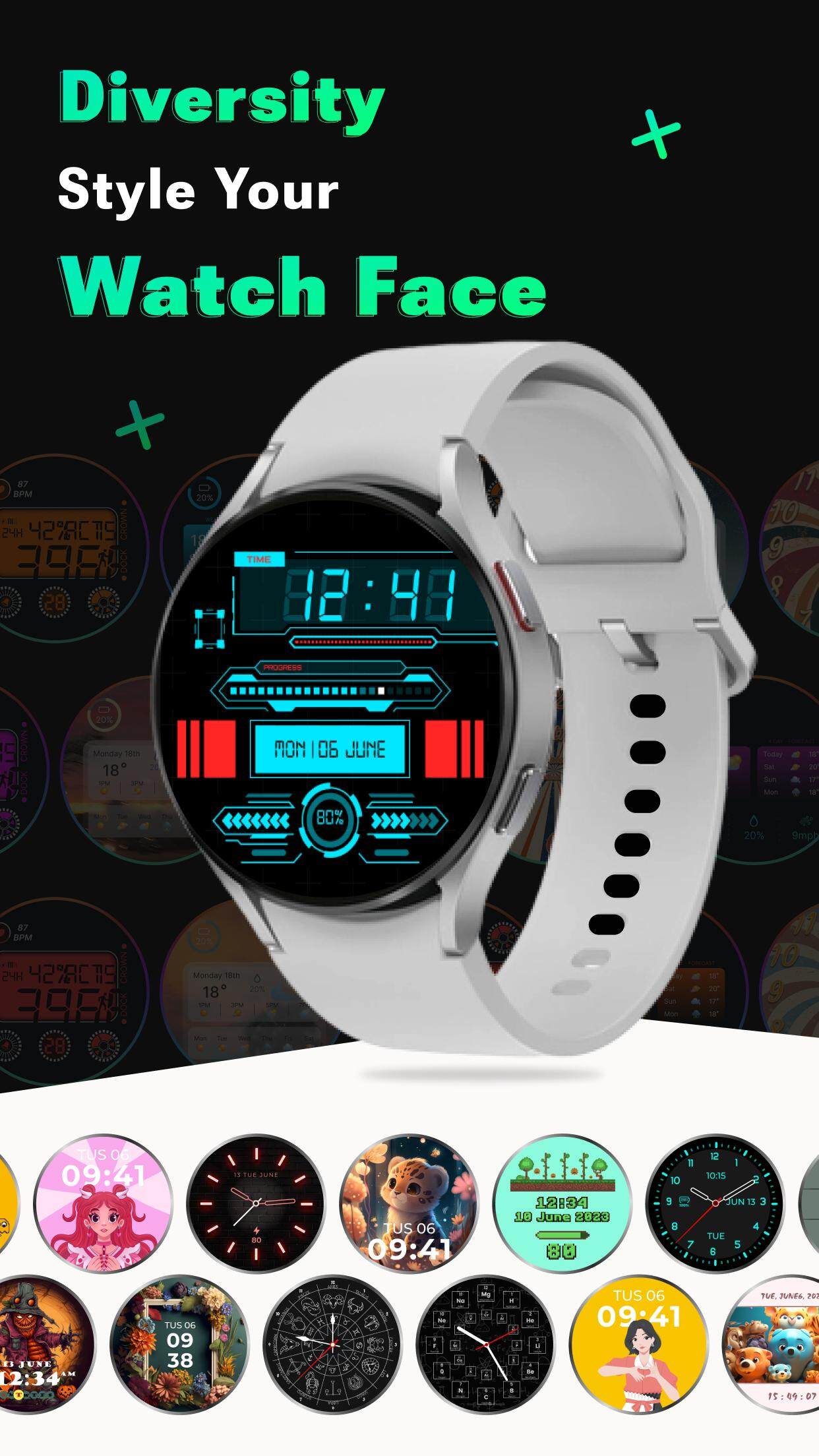 Smart Watch Faces Gallery App